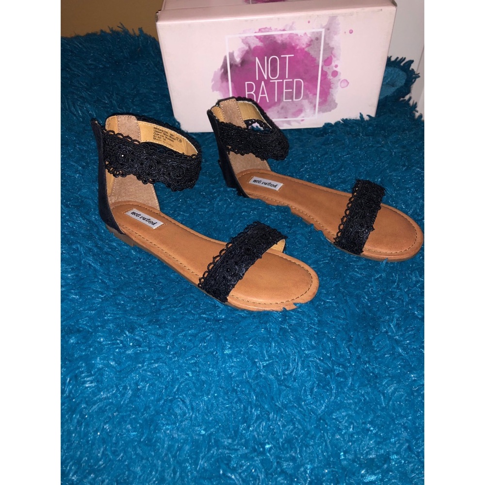 ❤️ S O L D❤️ Brand New Not Rated Sandals🖤:)